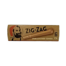 Load image into Gallery viewer, Zig-Zag Unbleached Cones